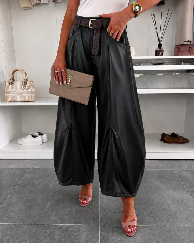 Balloon Pants with Belt