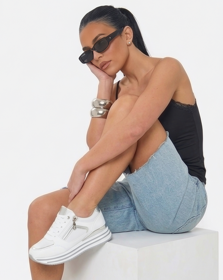 Mairlyn White Sneaker