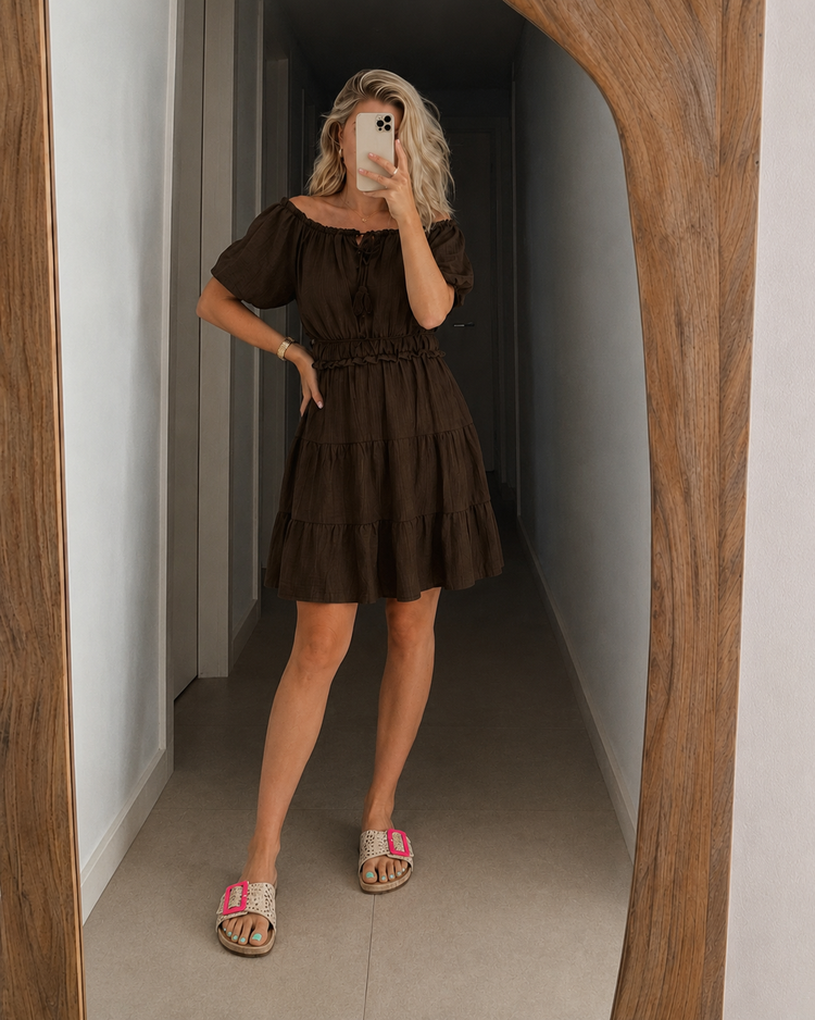 Mila Off-Shoulder Dress