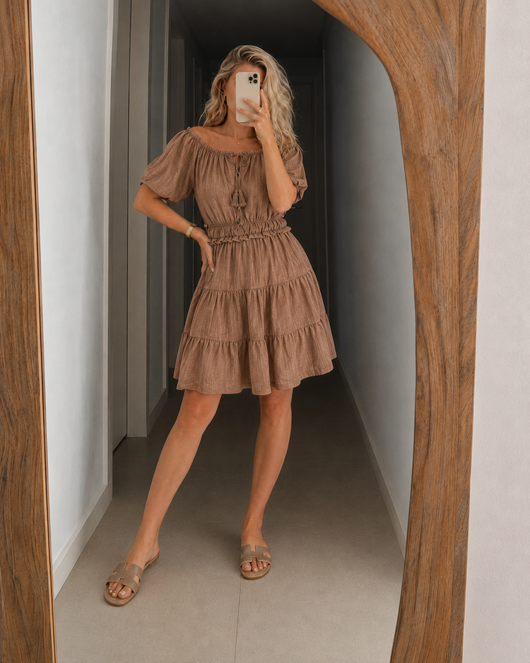 Mila Off-Shoulder Dress