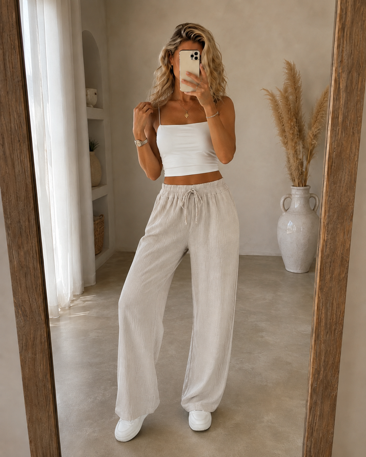 Cotton Relax Pants