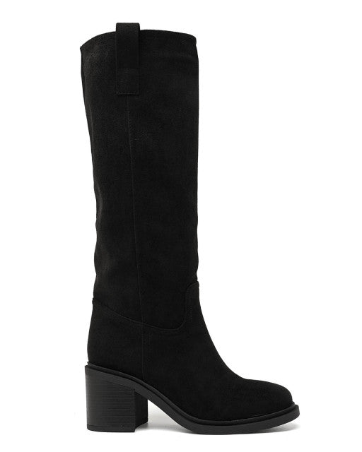 Saar High Black Boots