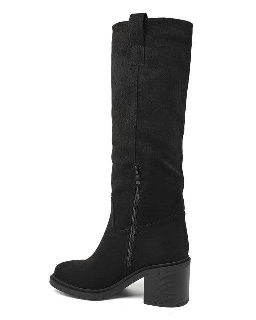 Saar High Black Boots