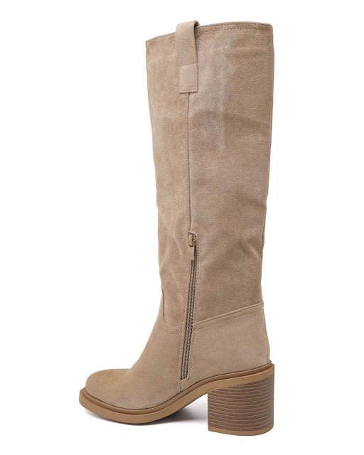 Saar High Khaki Boots