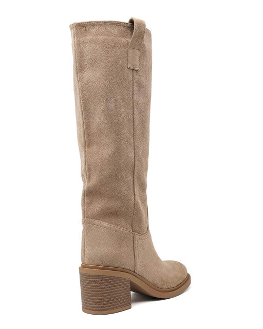 Saar High Khaki Boots