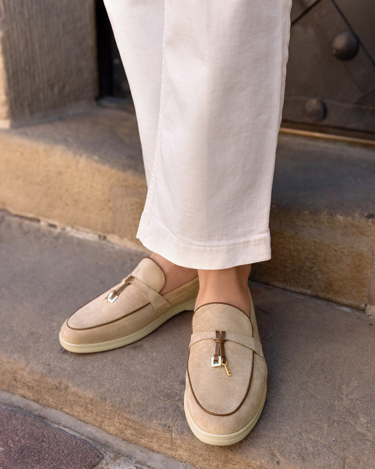 Shanna Khaki Loafers
