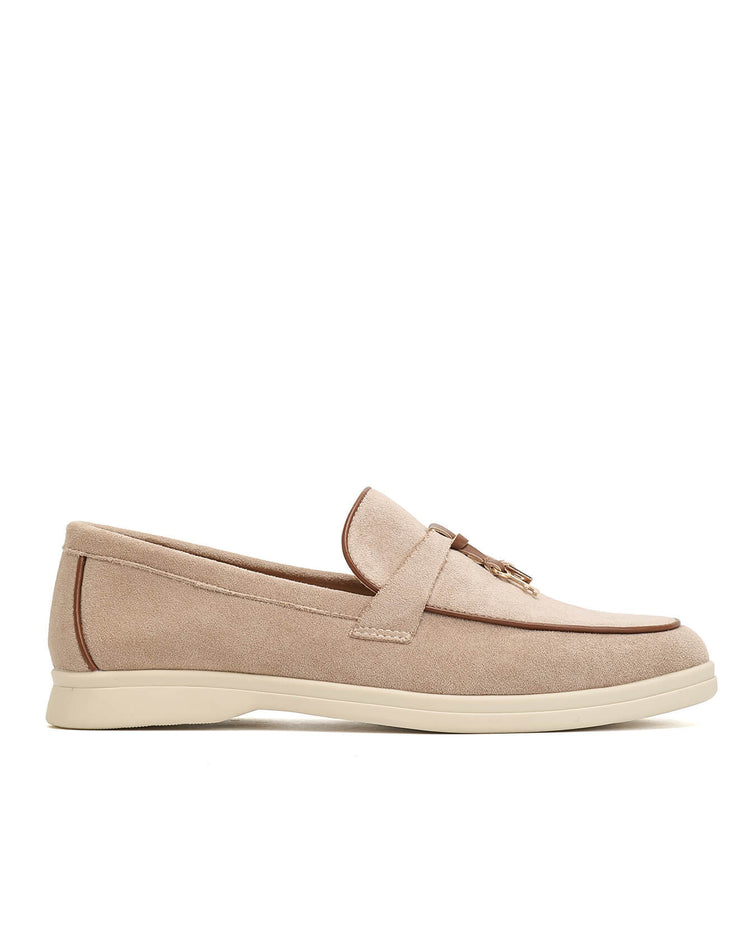 Shanna Khaki Loafers