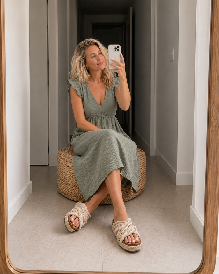Waffle Dress