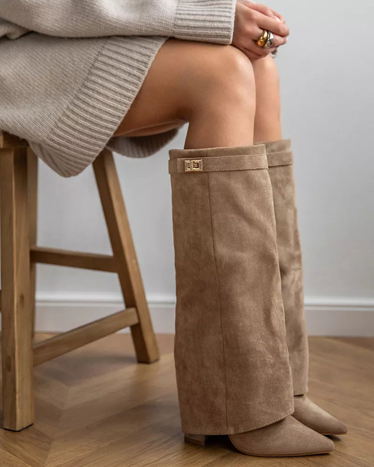 Lock Khaki Boots