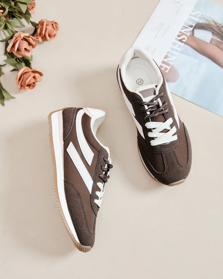 Nina Brown Sneaker