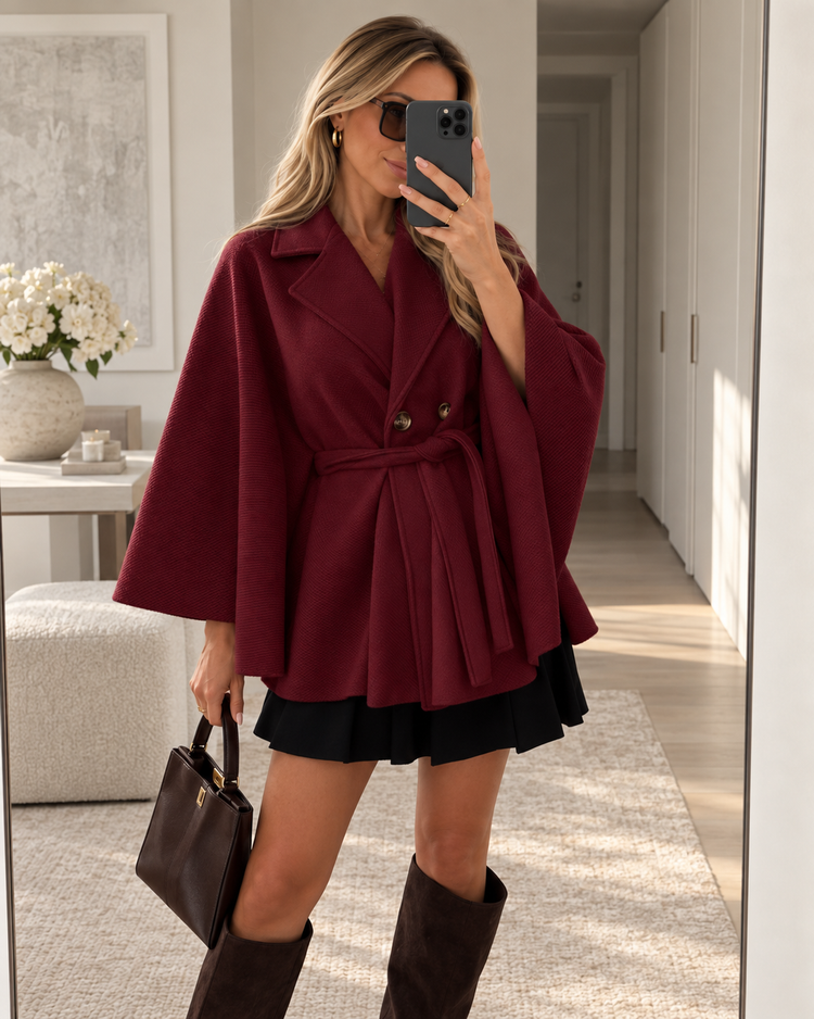 Poncho Mary – Burgundy – foto 8