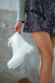 Lace-up boots