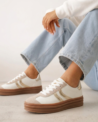 Marieke Gold Sneaker