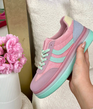 Ayse Pink Sneaker