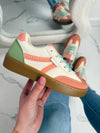 Kenza Orange Sneaker
