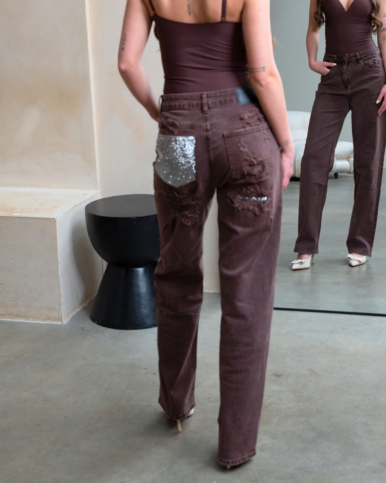 Diamond Brown Jeans