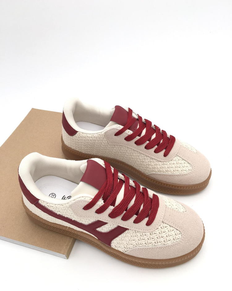 Malinea Bordeaux Sneaker