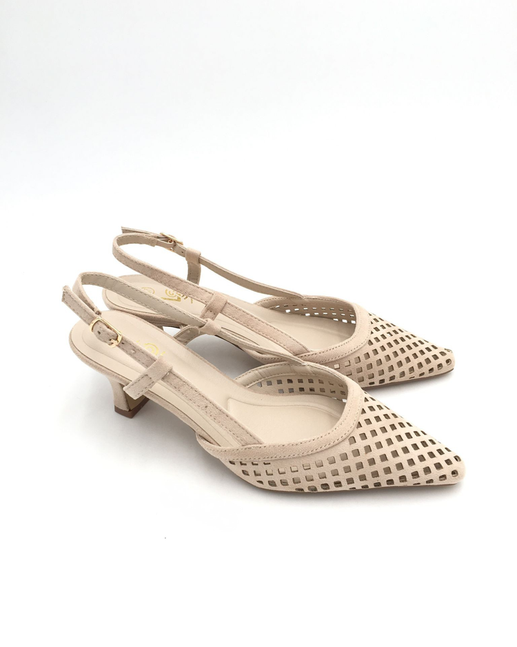 Frezia Taupe Heels