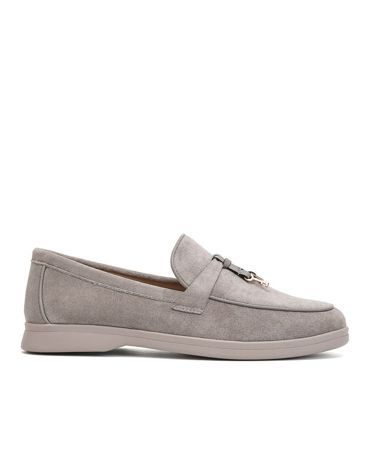Shanna Grey Loafers