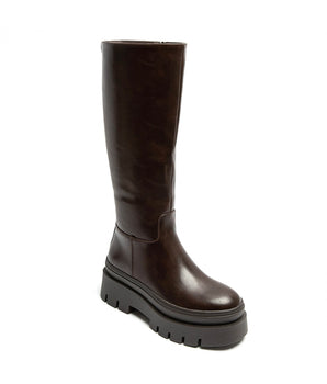 Iria Brown High Boots