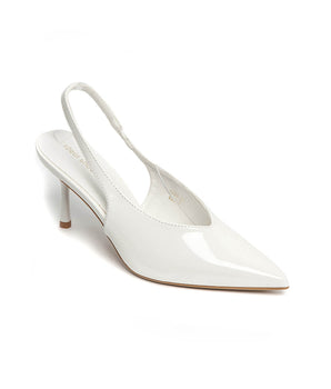 Amari White Heels
