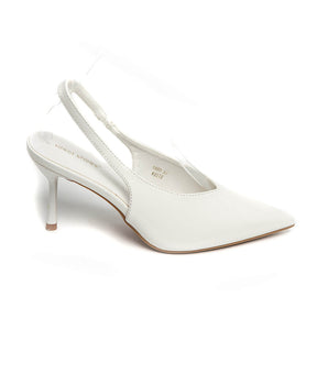 Amari White Heels