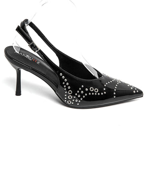 Mykonos Black Heels