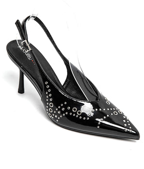 Mykonos Black Heels