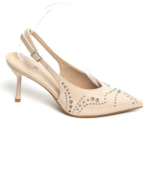 Mykonos Beige Heels