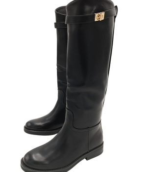 Monique High Black Boots