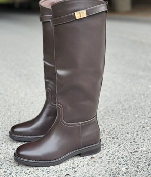 Monique High Brown Boots