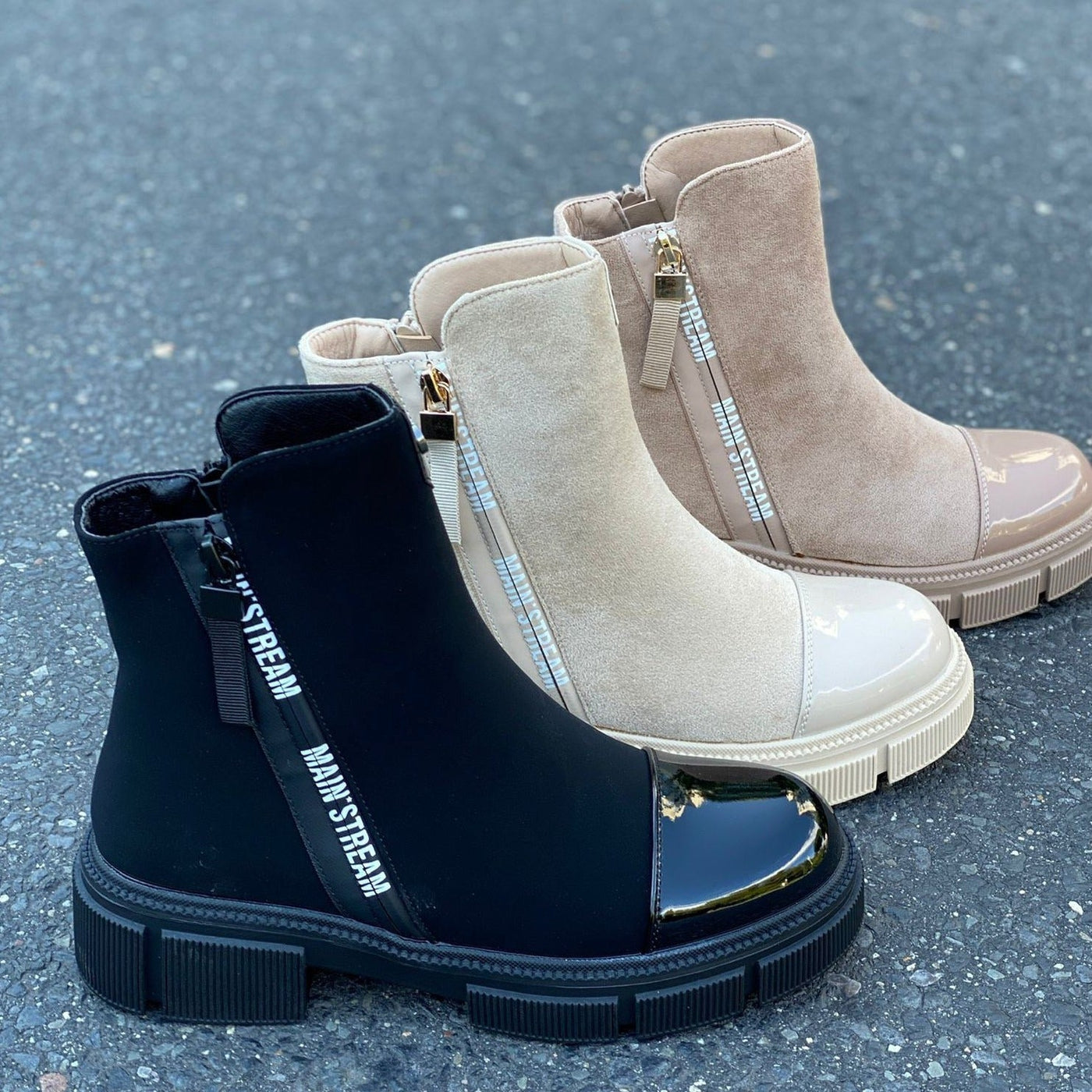 Main Taupe Boots