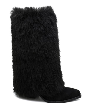 Fury Cover Black Boots