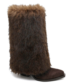 Fury Cover Brown Boots,