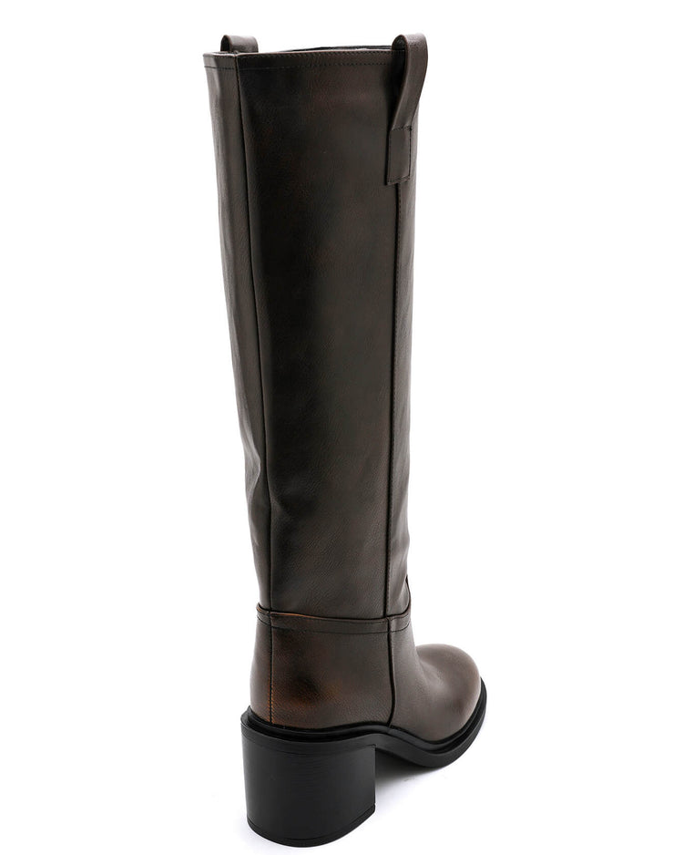 Samira High Brown Boots