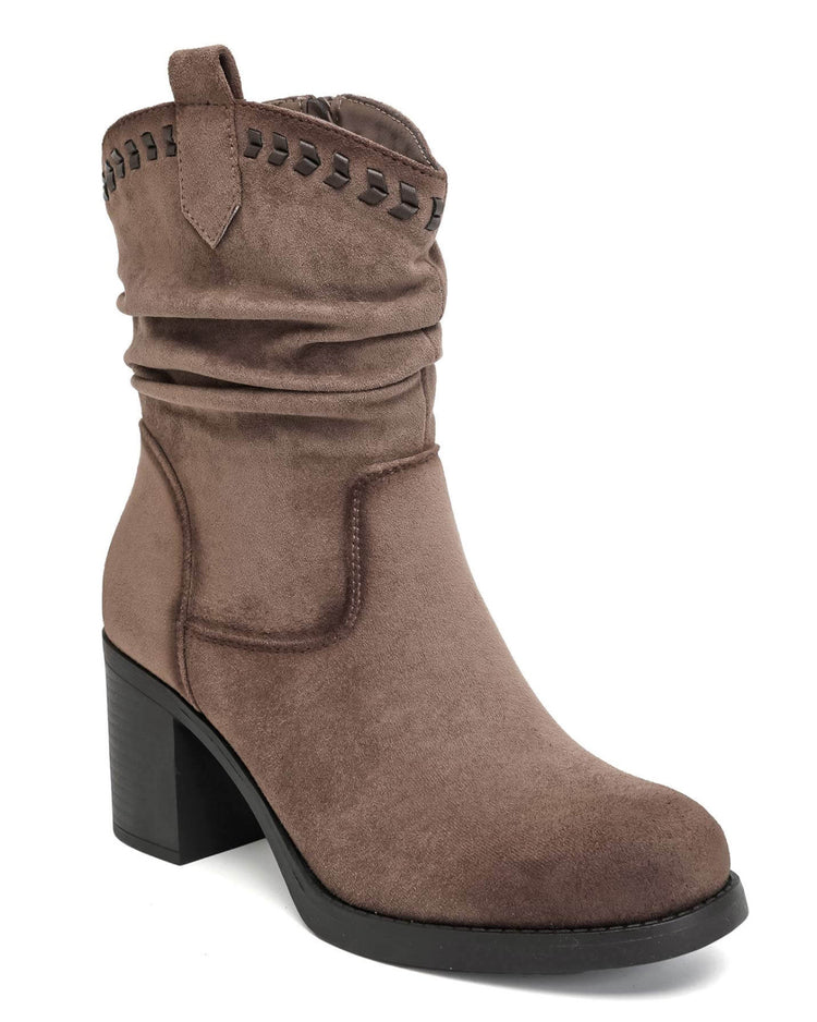 2877 Khaki Boots in Khaki