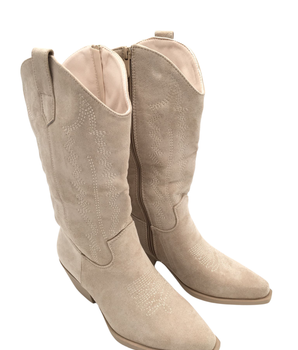 Everyday Western Beige Boots