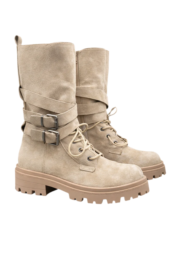 323 Taupe Boots