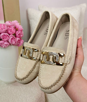 Kristel Beige Loafer