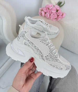 Glam White Sneaker