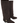 Bottom Clasp Brown Boots