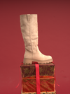 Bottes hautes Elvira beiges