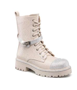 52022 Beige Boots