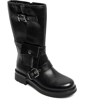 High Bag Black Boots