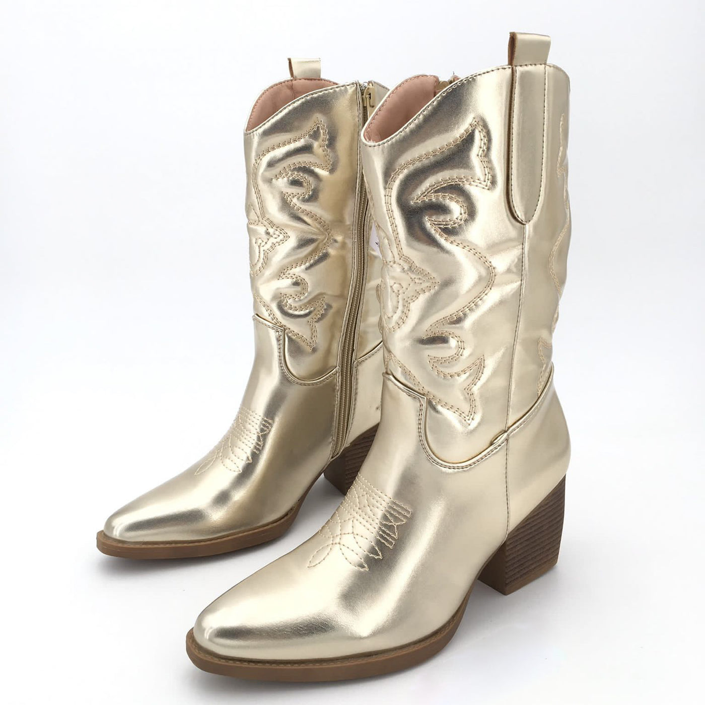 Low Must Gold Boots