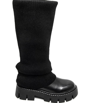 Chaimae Sock Black Boots