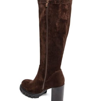 Mirjana Brown High Boots