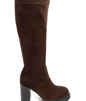 Mirjana Brown High Boots