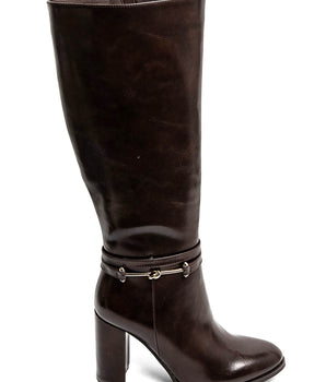 Marly Brown Heel Boots
