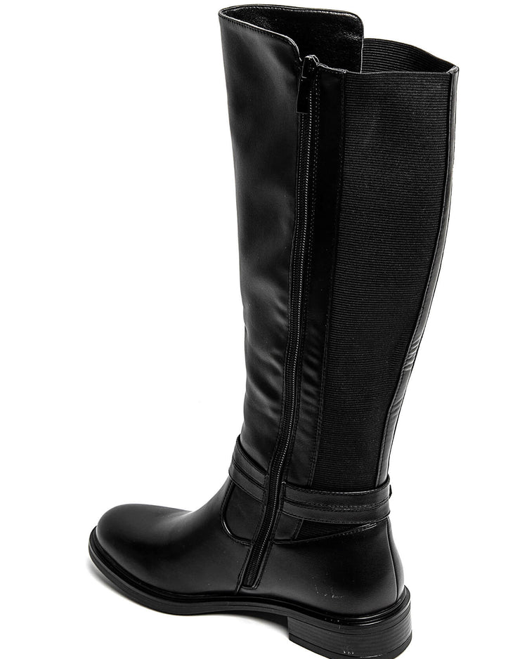 Nola Wide Fit Boots - Black